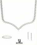 Aura 721 Crystal-Style Fashion Jewelry Set product photo 1