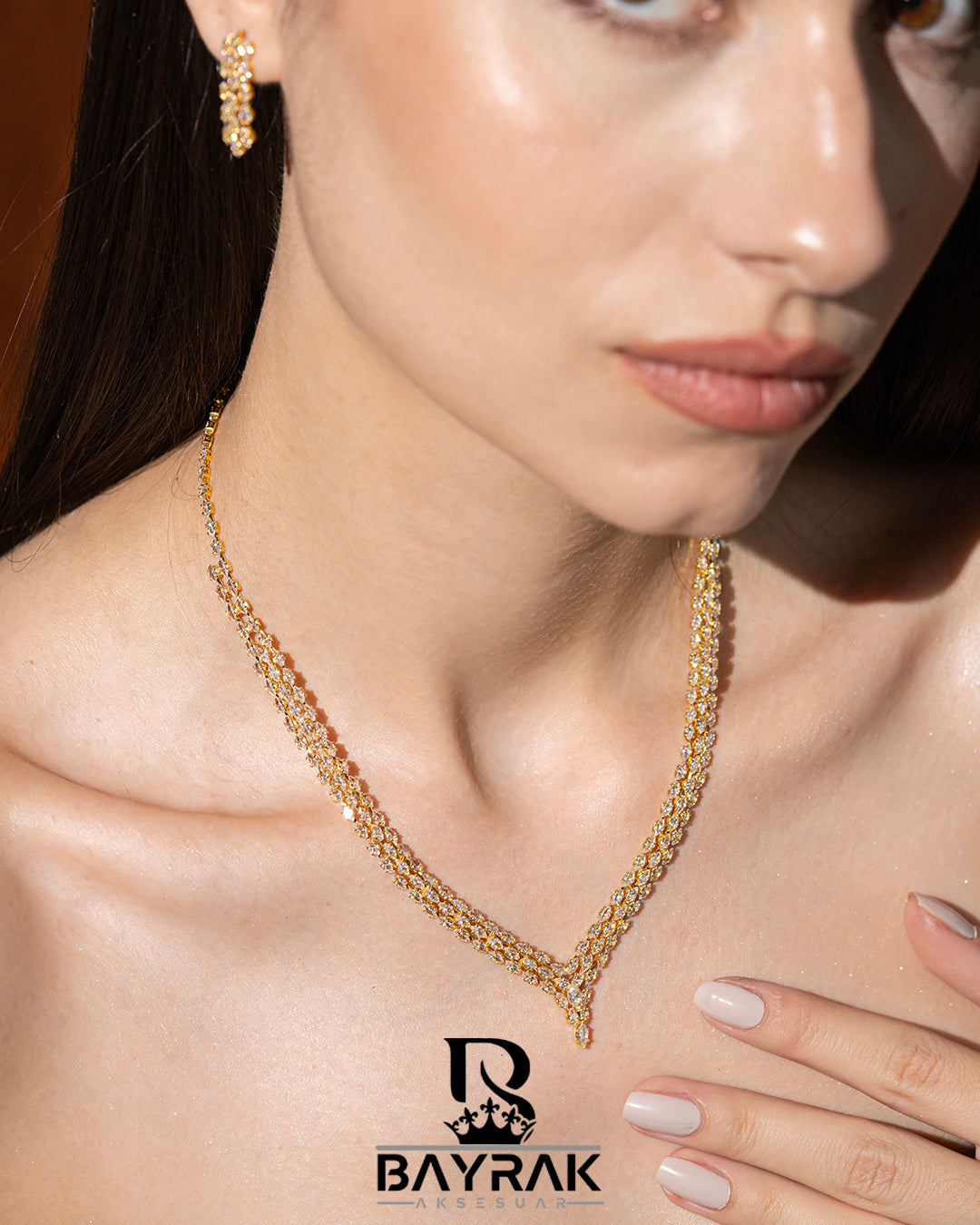 Ilaria 655 Crystal-Style Fashion Jewelry Set product photo 2