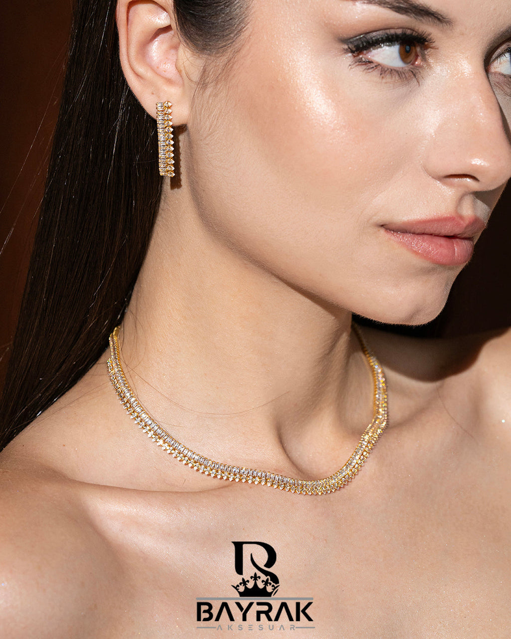 LB 2507 Crystal-Style Fashion Jewelry Set product photo 2