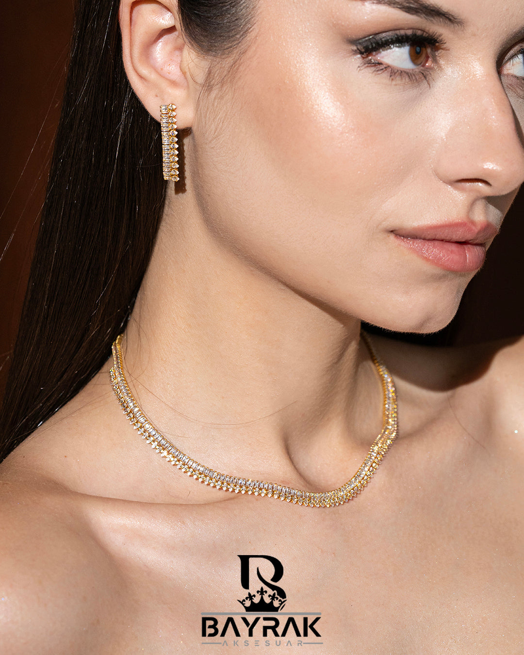 LB 2507 Crystal-Style Fashion Jewelry Set product photo 2