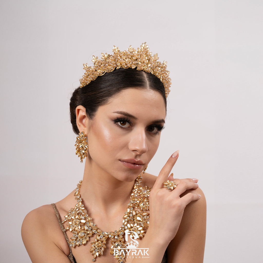 Perla -620- 3D Bridal Headpiece product photo 8