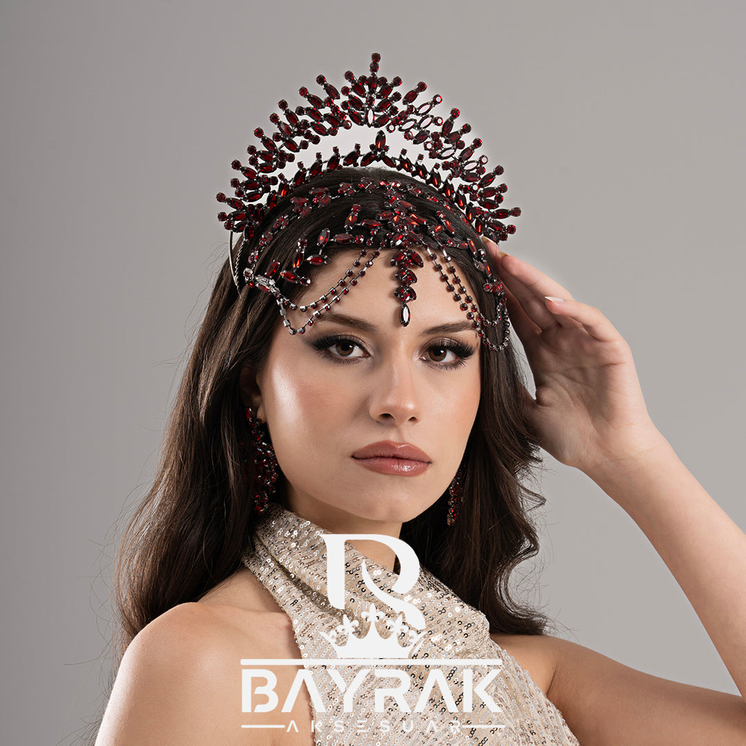 Sultan's 962 3D Bridal Headpiece product photo 3