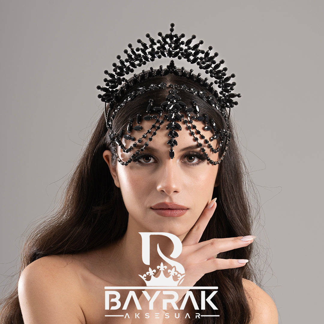 Sultan's 962 3D Bridal Headpiece product photo 5