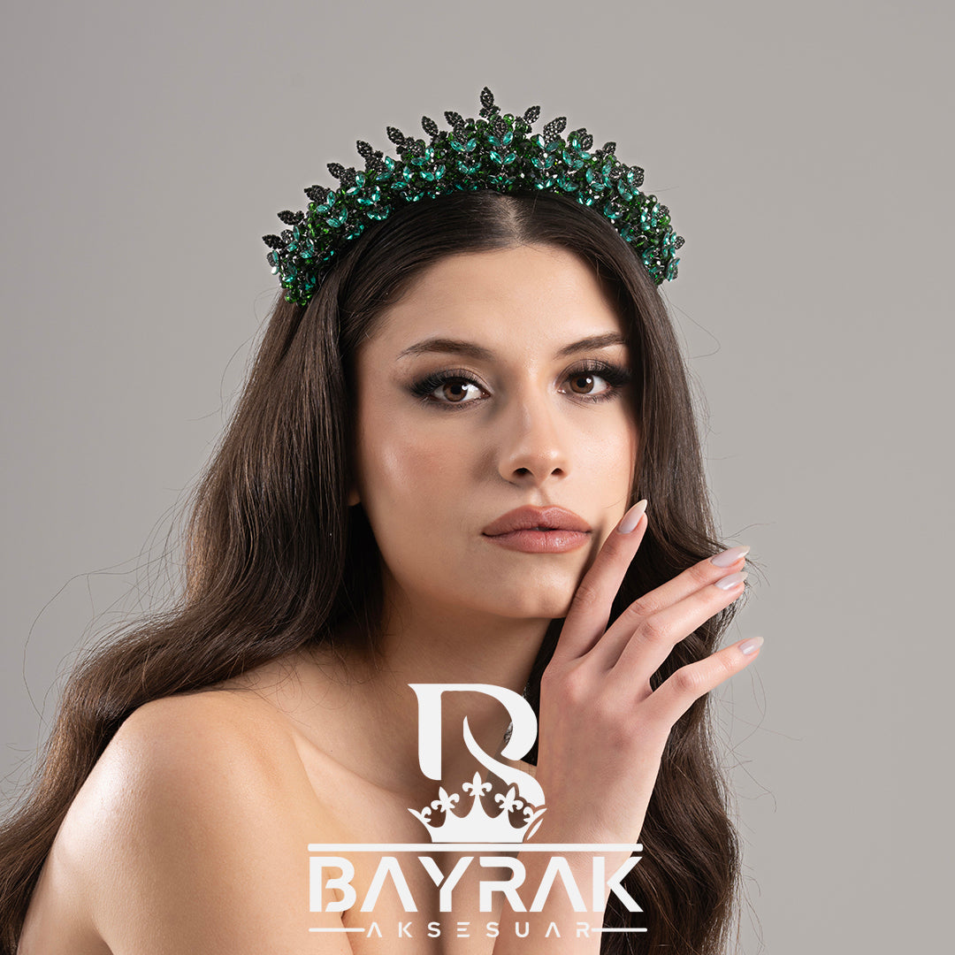 Mira 910- 3D Bridal Headpiece product photo 5