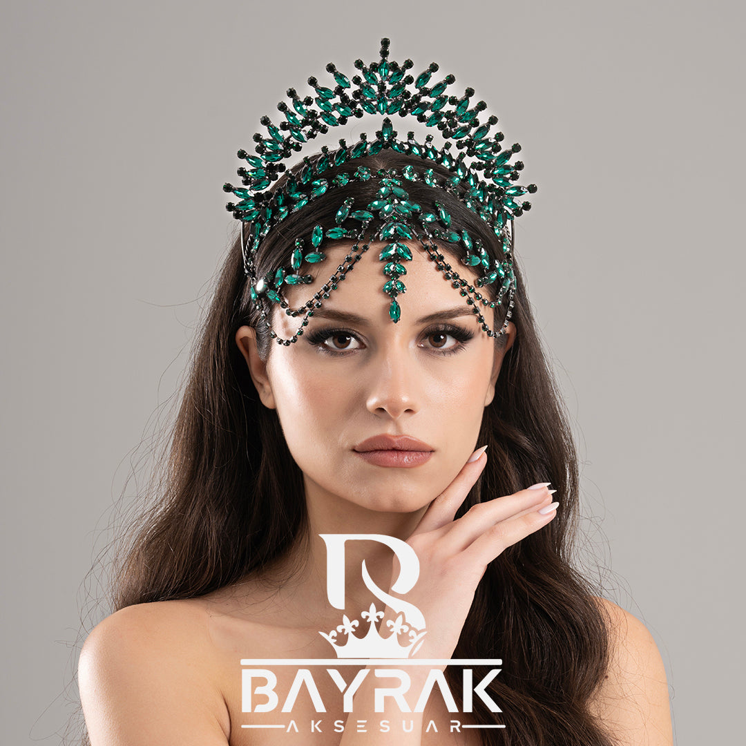 Sultan's 962 3D Bridal Headpiece product photo 1