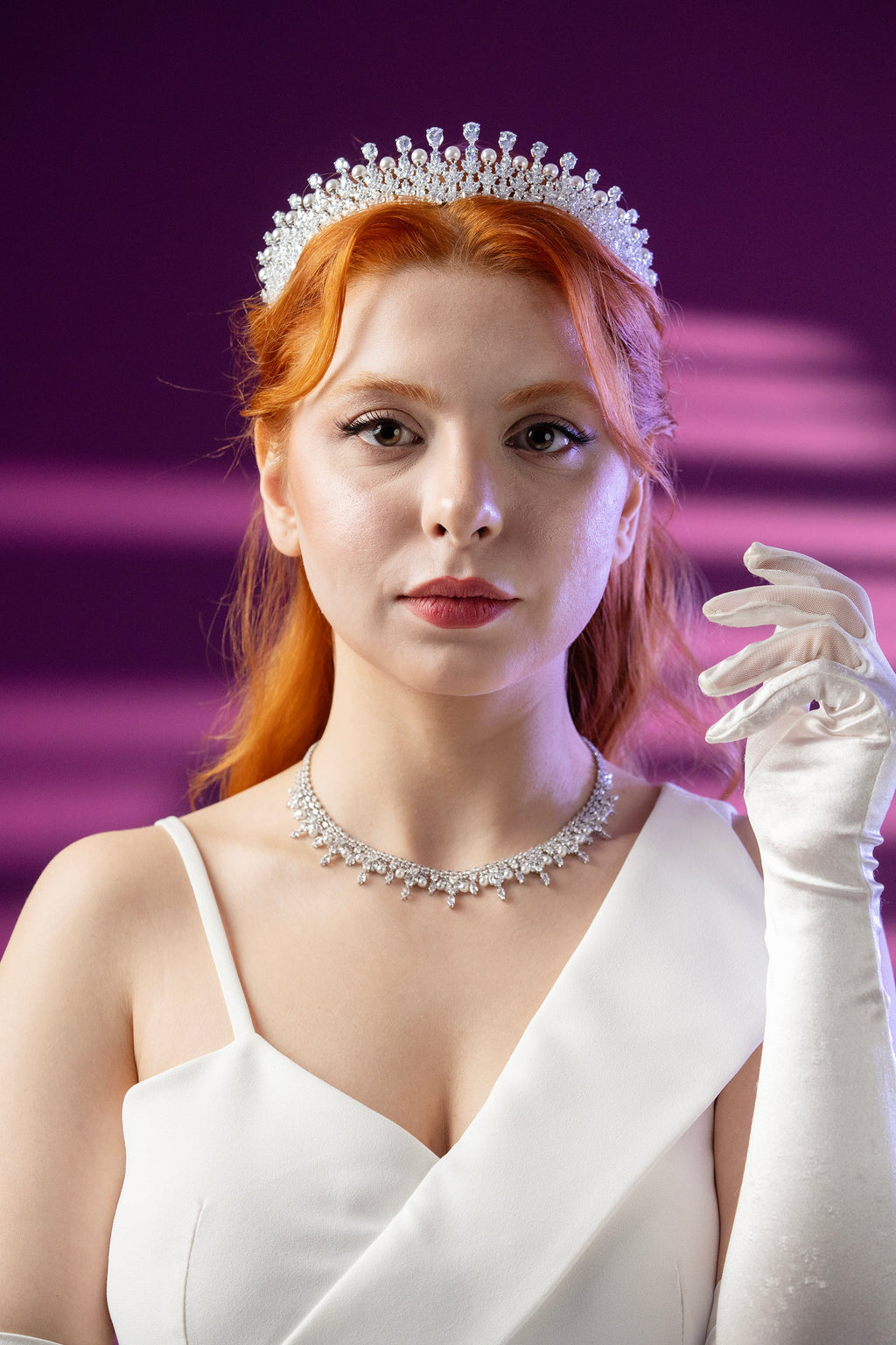 Elaris 595 Crystal-Style Bridal Headpiece product photo 2