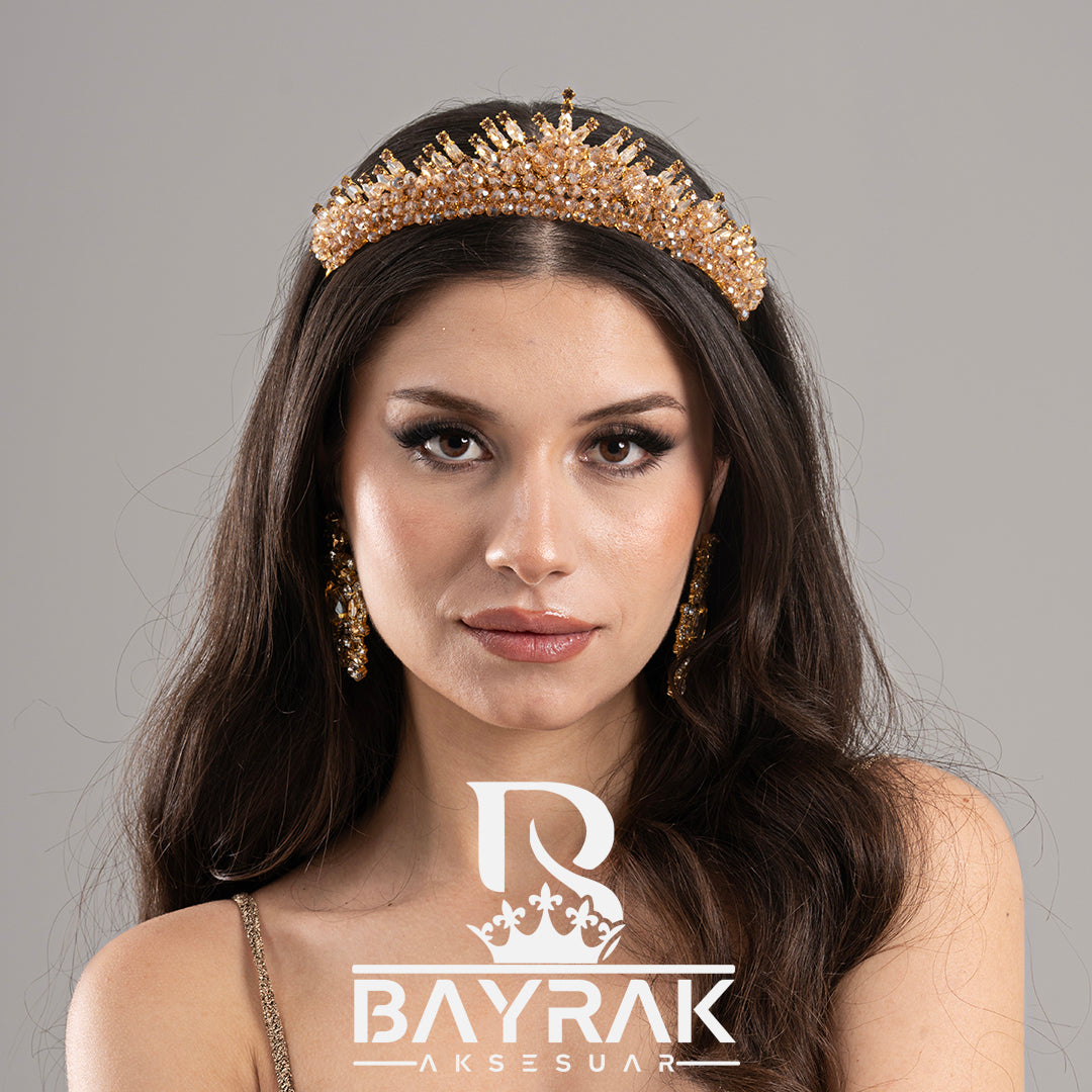 Mira 584 3D Bridal Headpiece product photo 7