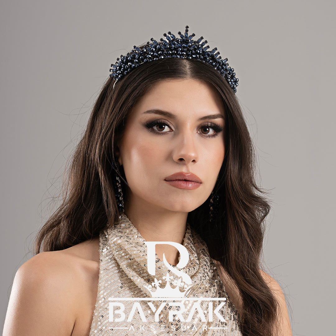 Mira 584 3D Bridal Headpiece product photo 8