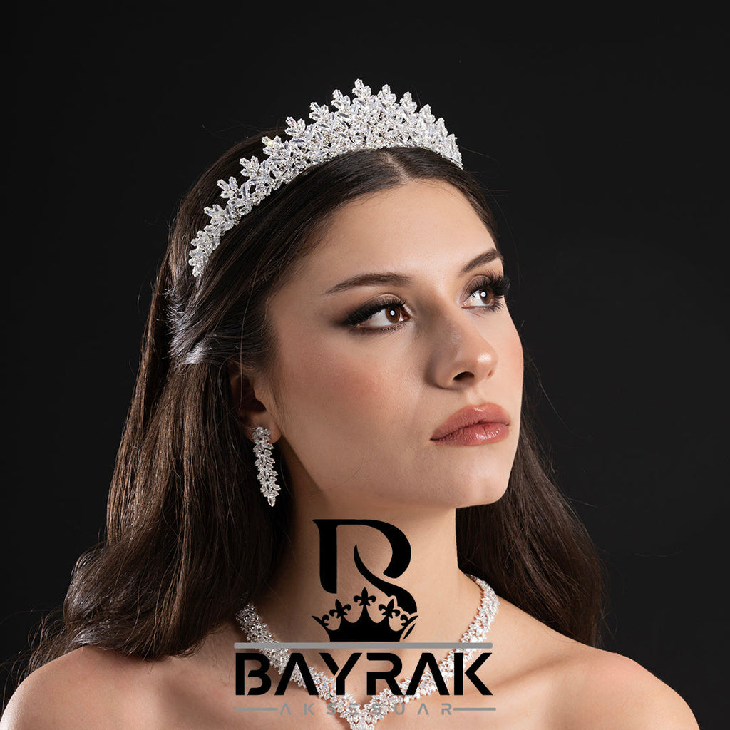 LIA -794- Crystal-Style Bridal Headpiece product photo 1
