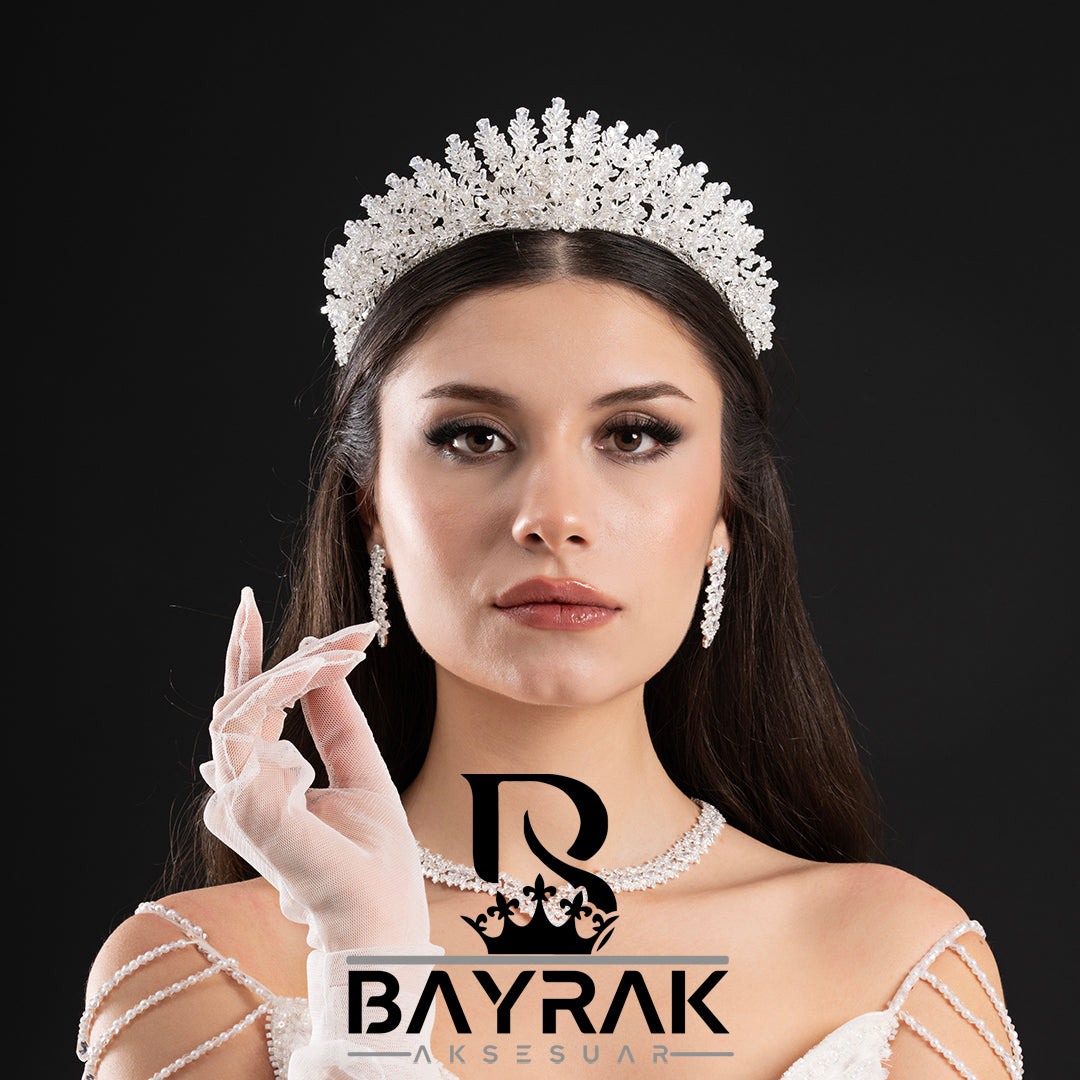 Elaris 525 Crystal-Style Bridal Headpiece product photo 1