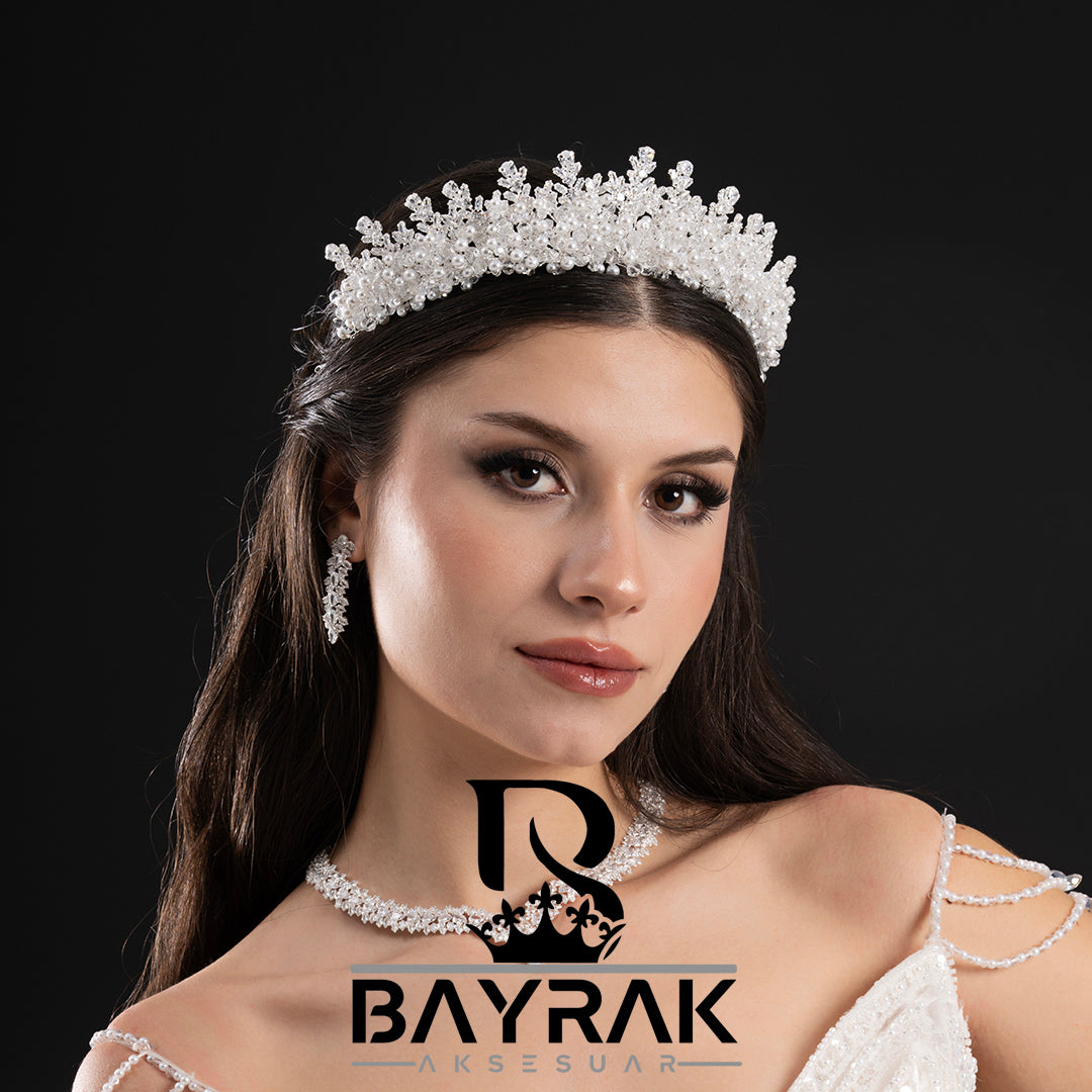 Elaris 505 3D Crystal-Style Bridal Headpiece product photo 1