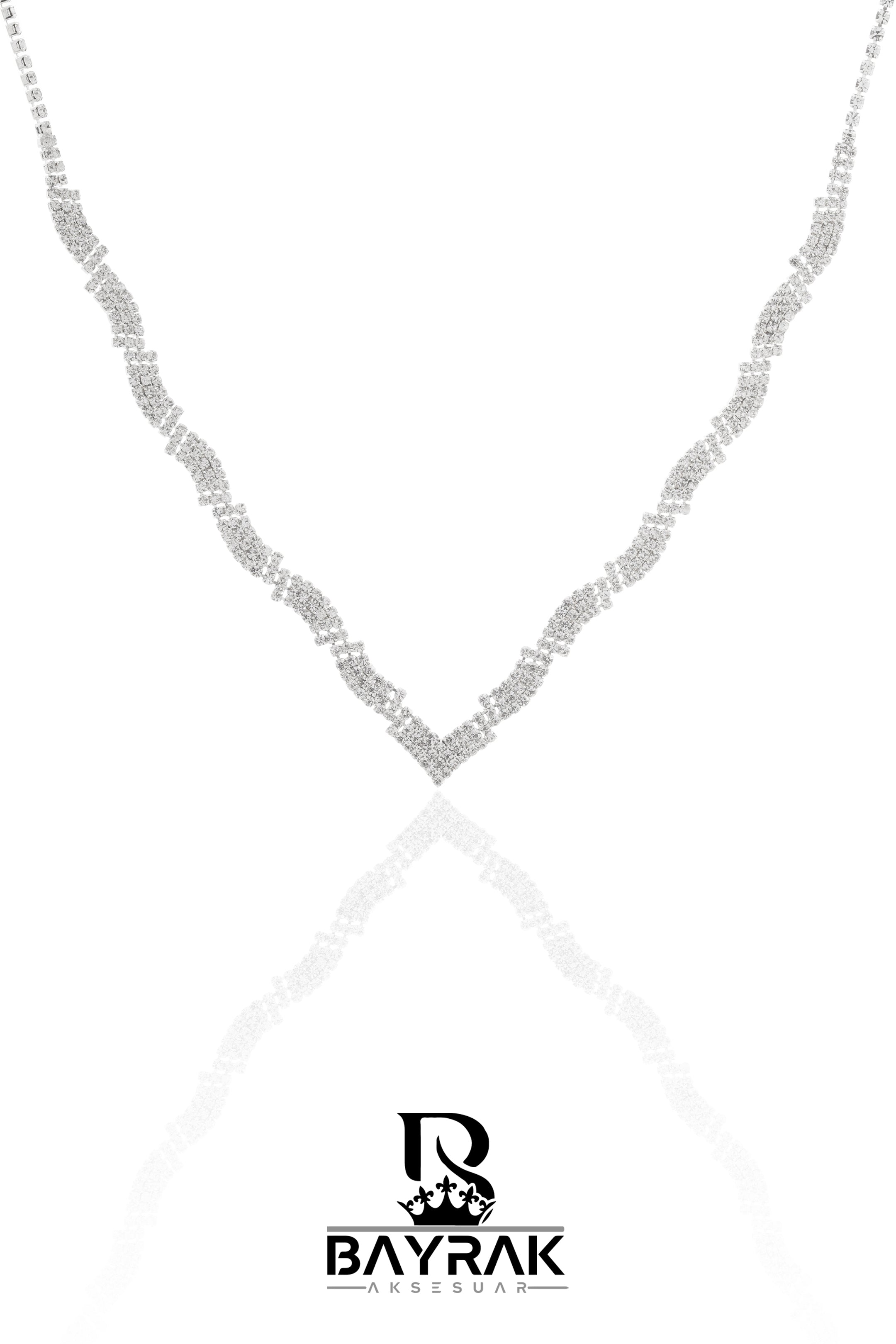 Rosa -346- Crystal-Style Fashion Jewelry Set product photo 7