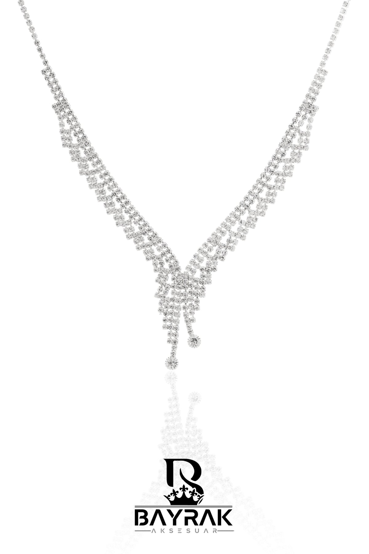 Rosa -344- Crystal-Style Fashion Jewelry Set product photo 5