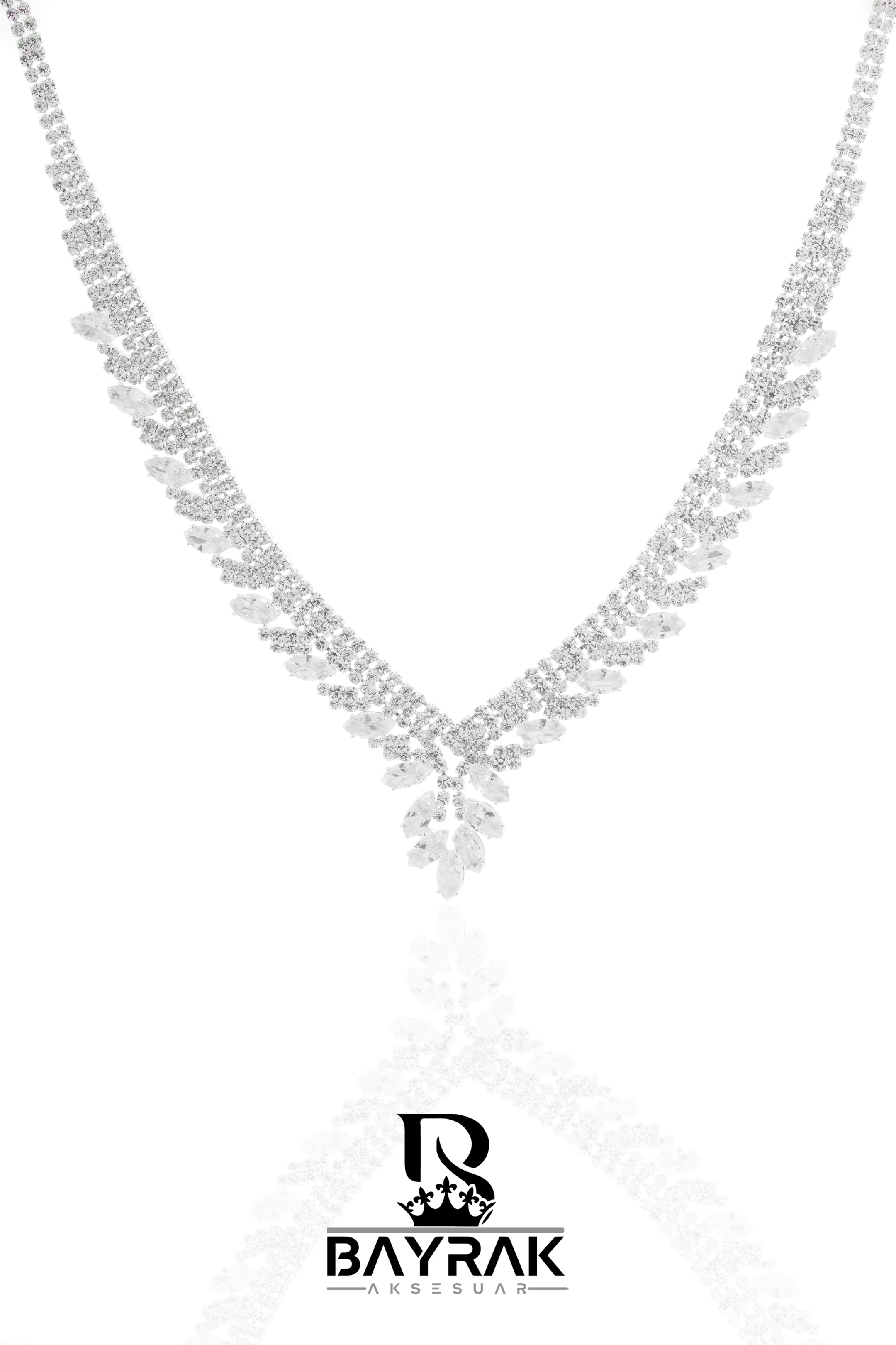 Rosa -370- Crystal-Style Fashion Jewelry Set product photo 4