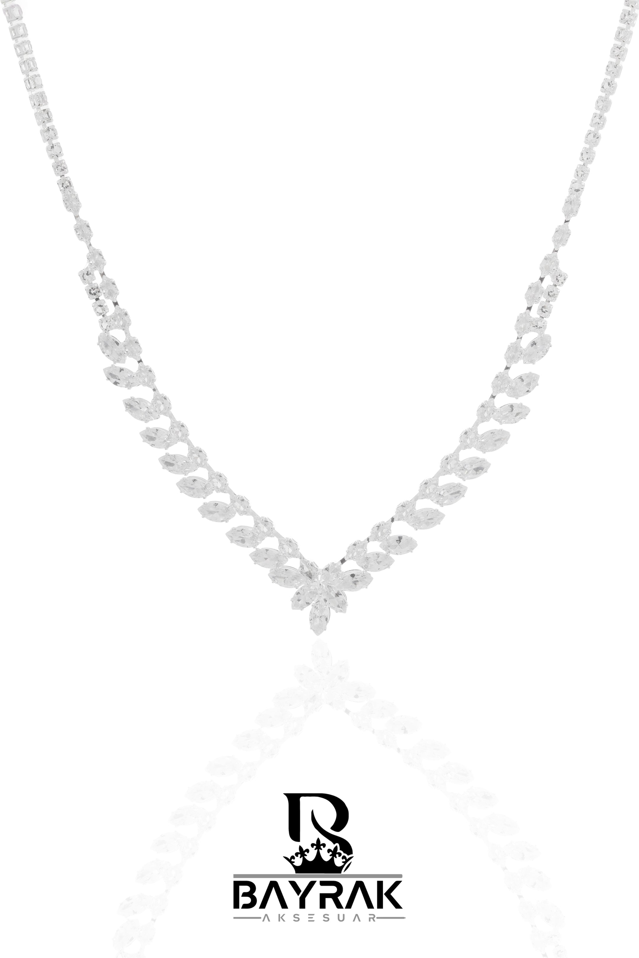 Rosa -422- Crystal-Style Fashion Jewelry Set product photo 3