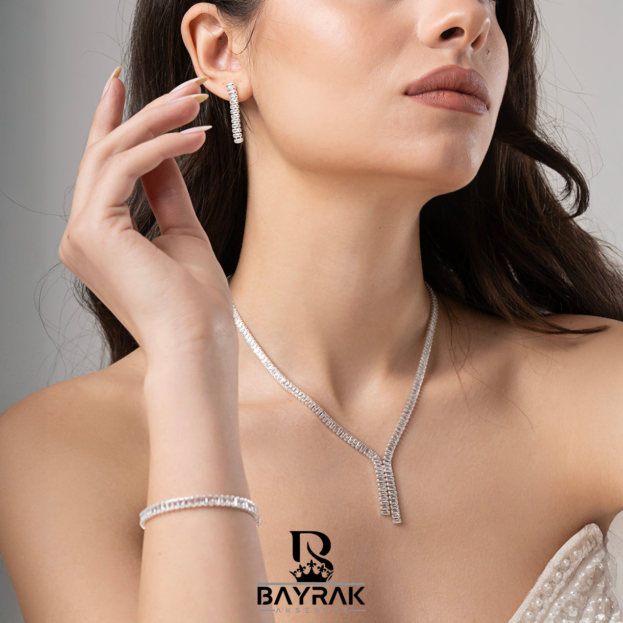 Ilaria 175- Su Yolu Crystal-Style Fashion Jewelry Set product photo 1