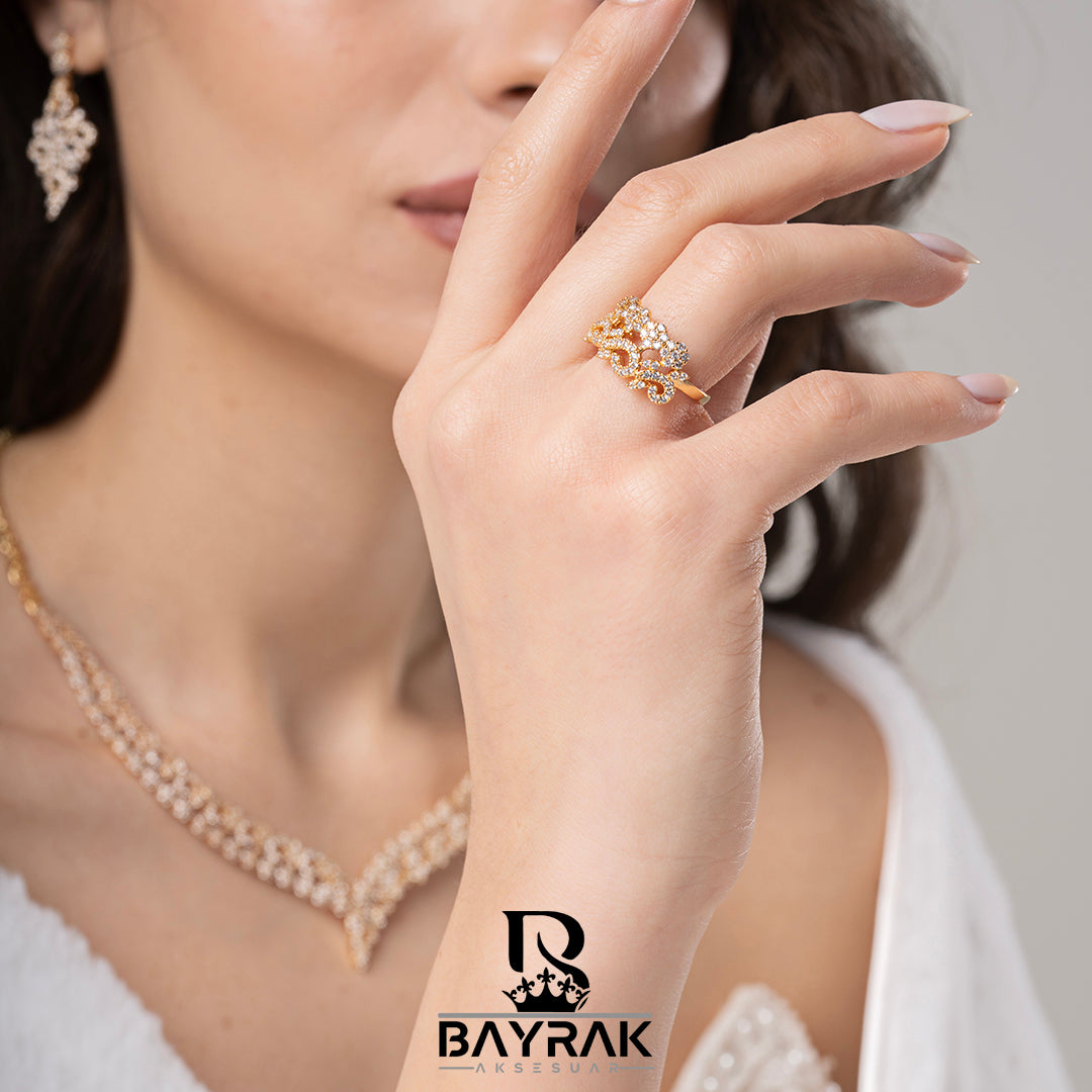 Ilaria 640 Crystal-Style Fashion Jewelry Set product photo 2