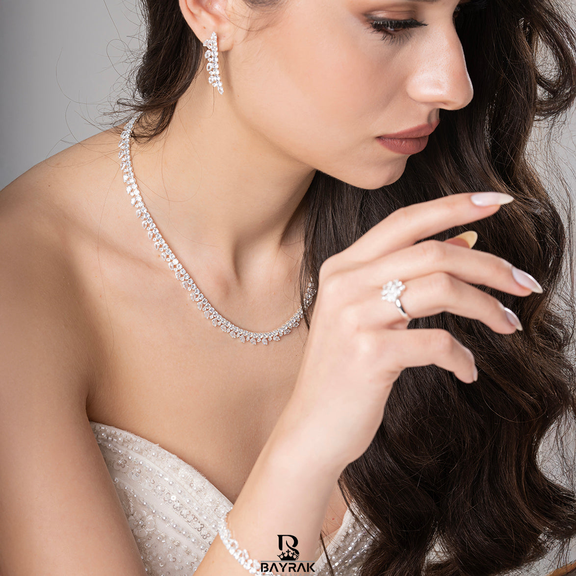 Ilaria 830 Crystal-Style Fashion Jewelry Set product photo 1