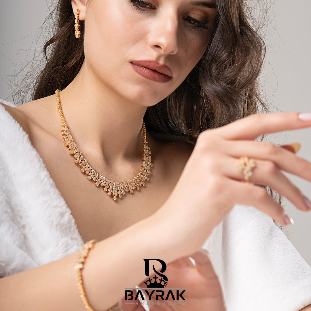 Ilaria 870 Crystal-Style Fashion Jewelry Set product photo 1