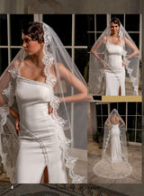 Premium 2.30 M – Yirtilmaz Tulle, Dayanikli, Makine (d390) Bridal Veil product photo 1