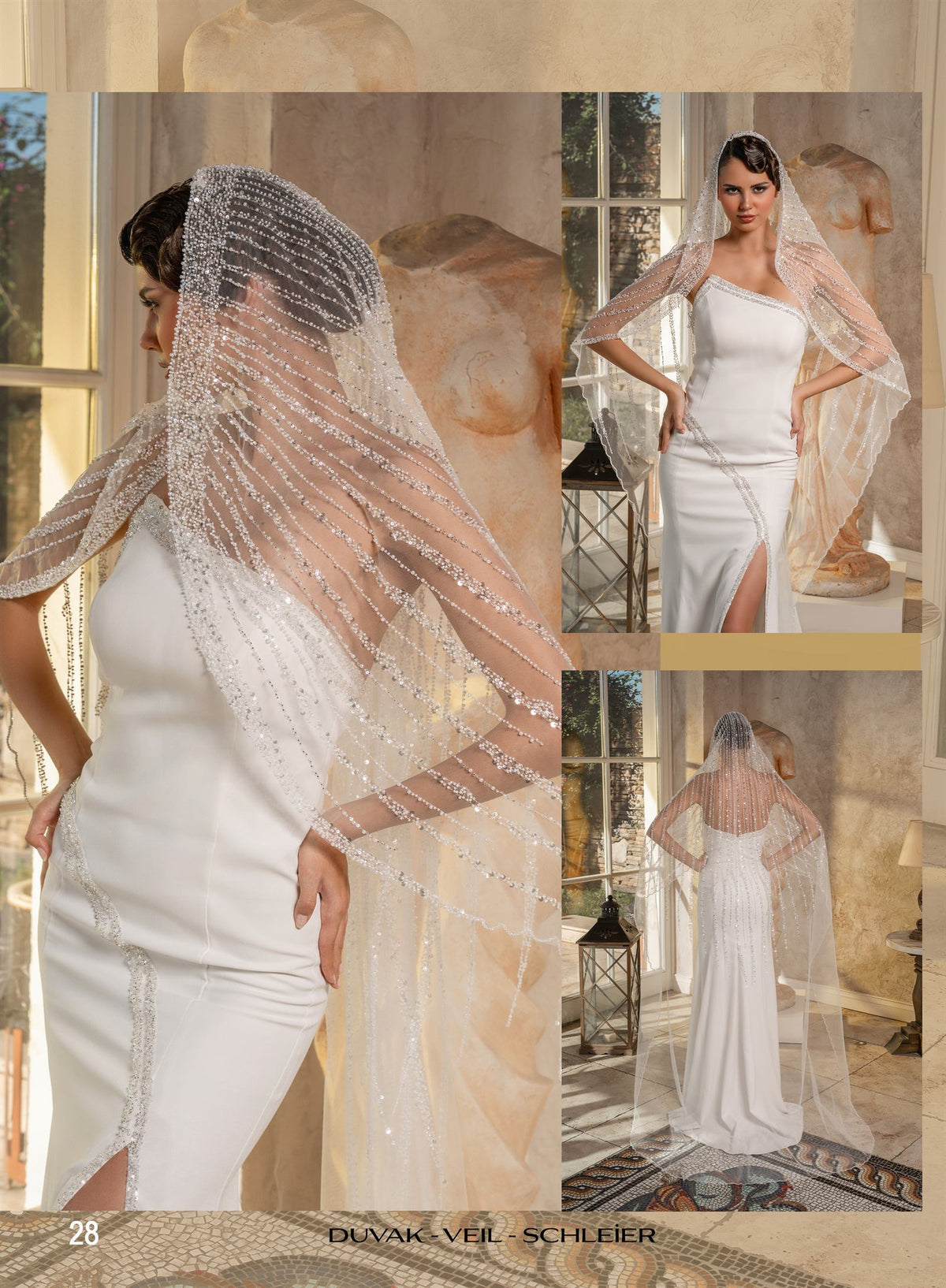 Premium 2.30 M – Yirtilmaz Tulle, Dayanikli, Makine (d397) Bridal Veil product photo 1