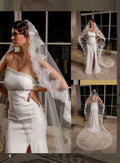 Premium 2.30 M – Yirtilmaz Tulle, Dayanikli, Makine (d4001tamtur) Bridal Veil product photo 1