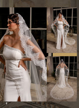 Premium 2.30 M – Yirtilmaz Tulle, Dayanikli, Makine (d4001tamtur) Bridal Veil product photo 1