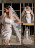 Premium 2.30 M – Yirtilmaz Tulle, Dayanikli, Makine (d4002rahibe) Bridal Veil product photo 1