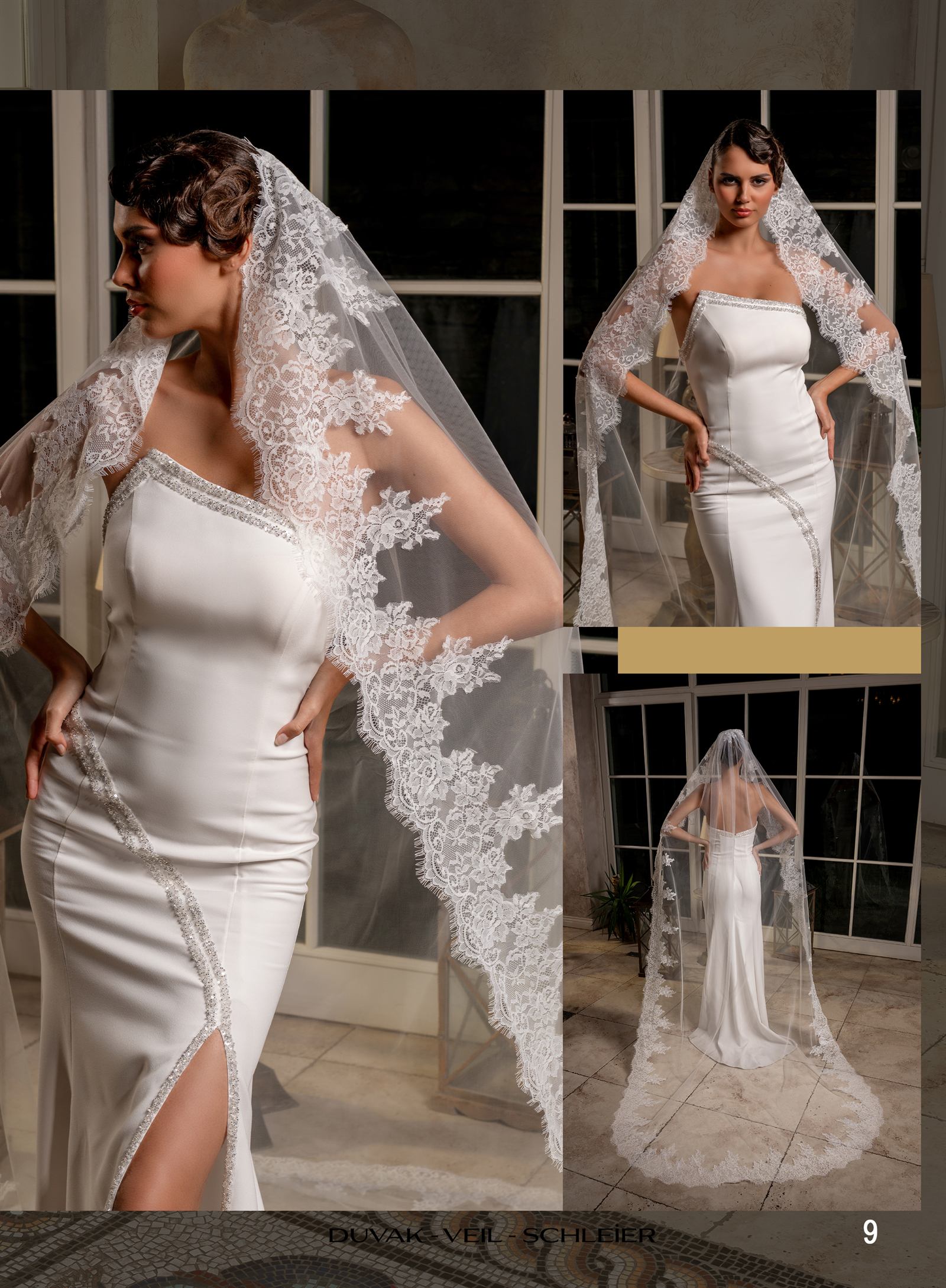 Premium 2.30 M – Yirtilmaz Tulle, Dayanikli, Makine (d4002rahibe) Bridal Veil product photo 1