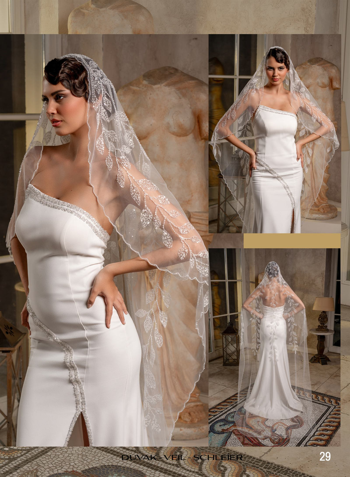 Premium 2.30 M – Yirtilmaz Tulle, Dayanikli, Makine (d401) Bridal Veil product photo 1