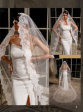 Premium 2.30 M – Yirtilmaz Tulle, Dayanikli, Makine (d402) Bridal Veil product photo 1