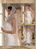 Premium 2.30 M – Yirtilmaz Tulle, Dayanikli, Makine (d412) Bridal Veil product photo 1