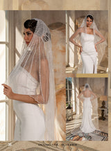 Premium 2.30 M – Yirtilmaz Tulle, Dayanikli, Makine (d412) Bridal Veil product photo 1