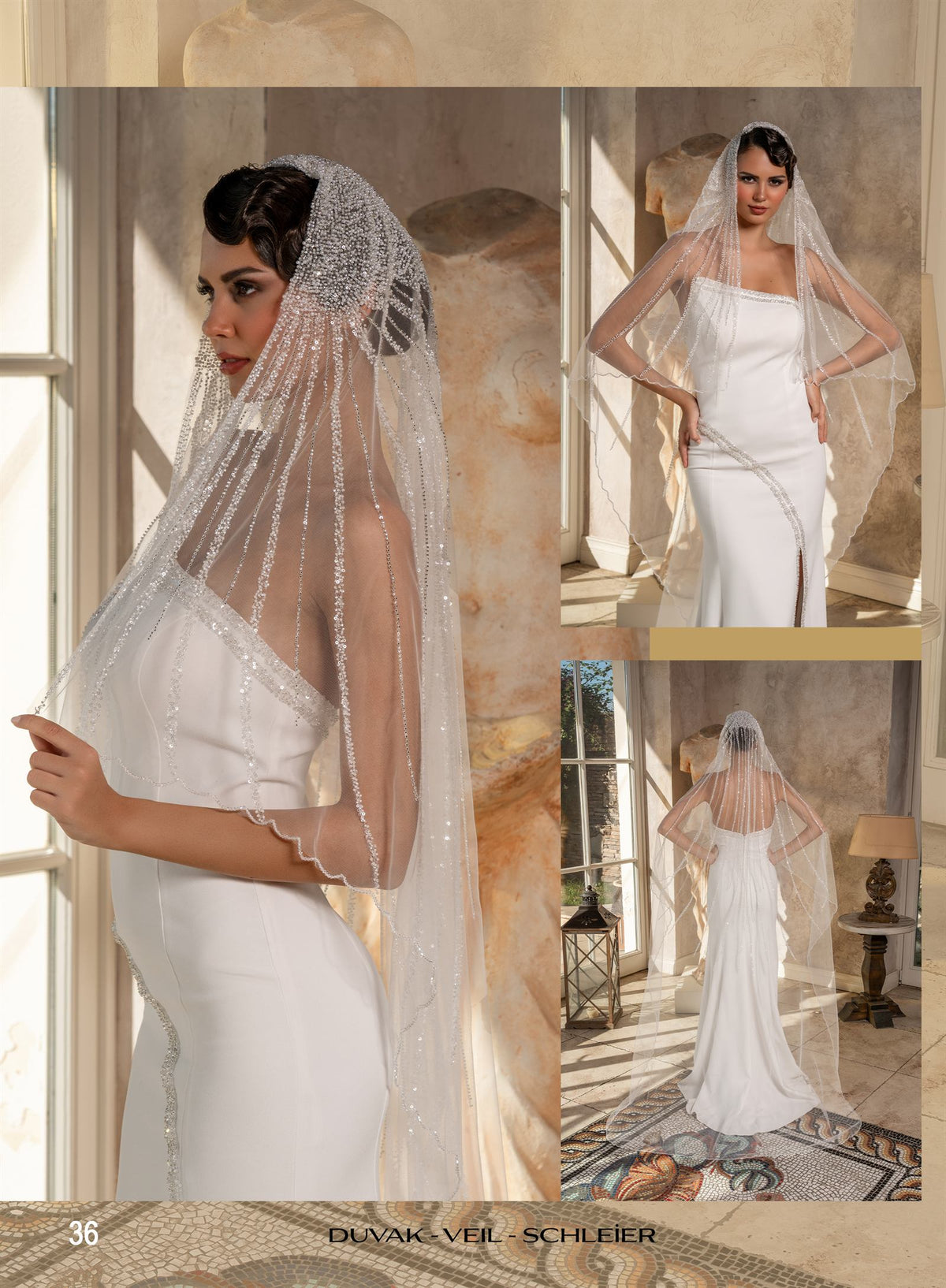 Premium 2.30 M – Yirtilmaz Tulle, Dayanikli, Makine (d412) Bridal Veil product photo 1