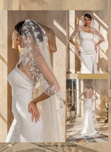 Premium 2.30 M – Yirtilmaz Tulle, Dayanikli, Makine (d414) Bridal Veil product photo 1