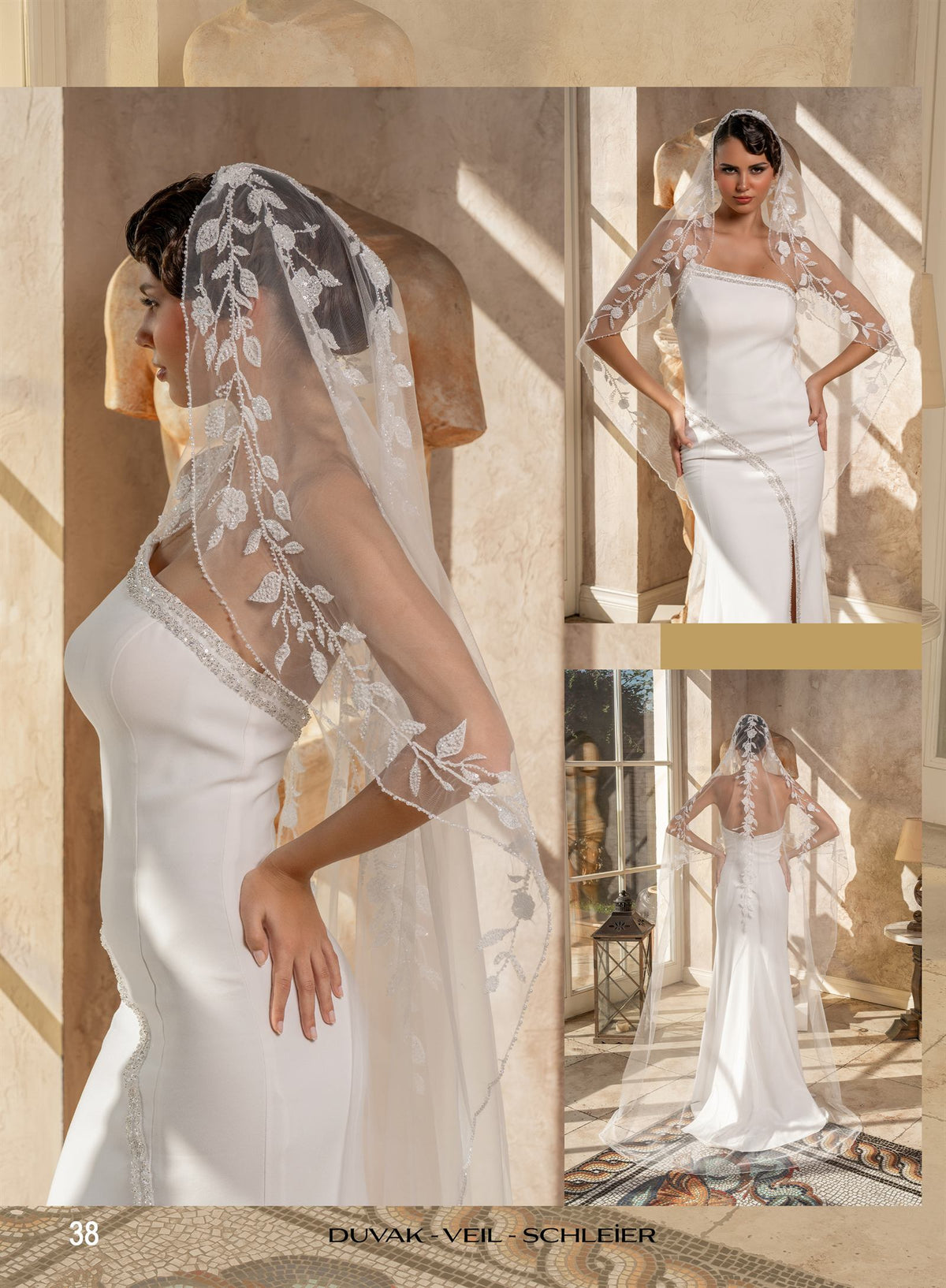 Premium 2.30 M – Yirtilmaz Tulle, Dayanikli, Makine (d414) Bridal Veil product photo 1