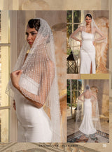Premium 2.30 M – Yirtilmaz Tulle, Dayanikli, Makine (d415) Bridal Veil product photo 1