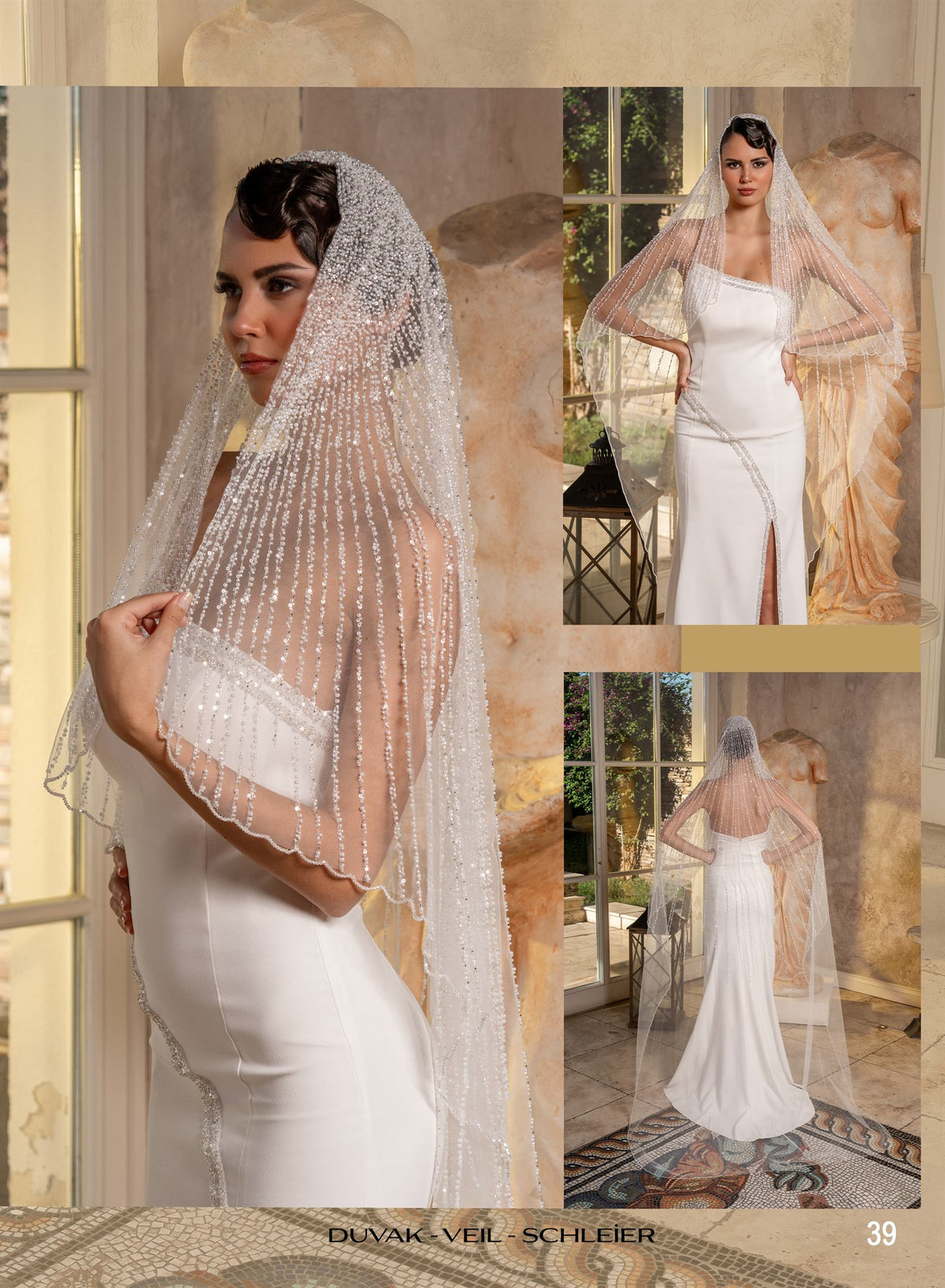 Premium 2.30 M – Yirtilmaz Tulle, Dayanikli, Makine (d415) Bridal Veil product photo 1