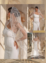 Premium 2.30 M – Yirtilmaz Tulle, Dayanikli, Makine (d418) Bridal Veil product photo 1