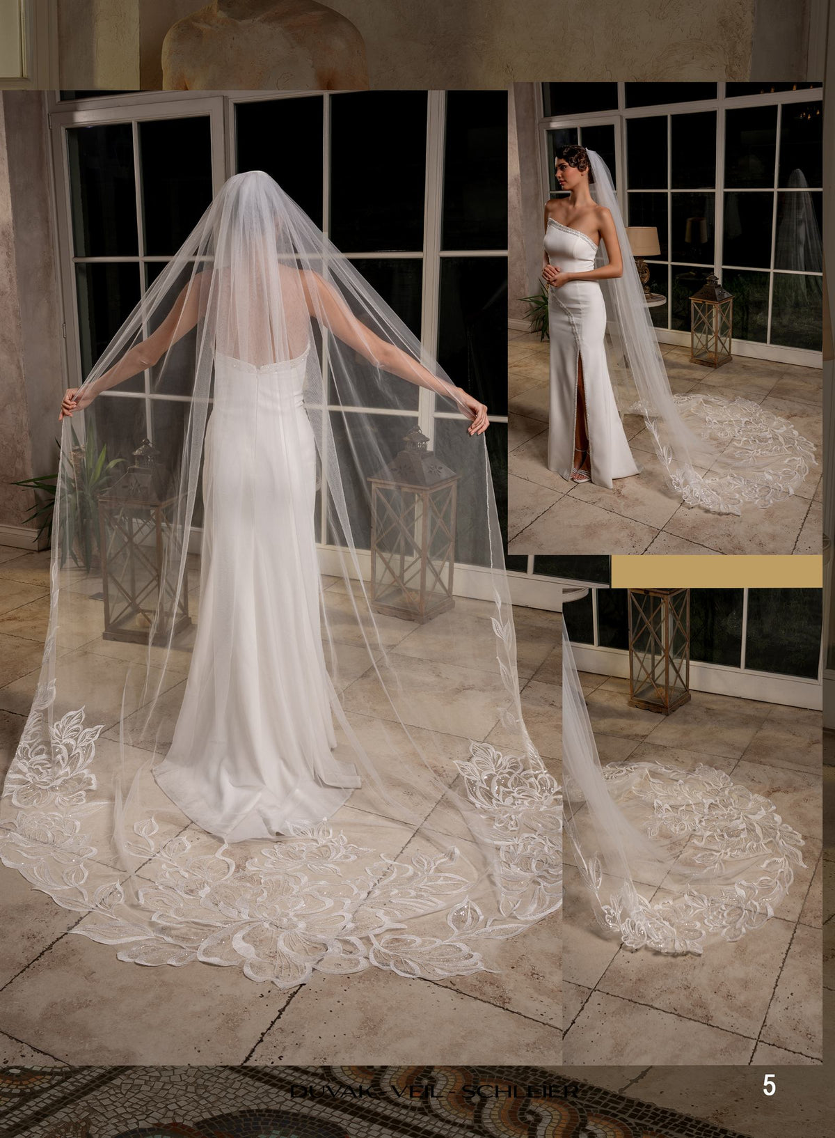 Premium 2.30 M – Yirtilmaz Tulle, Dayanikli, Makine (d419) Bridal Veil product photo 1