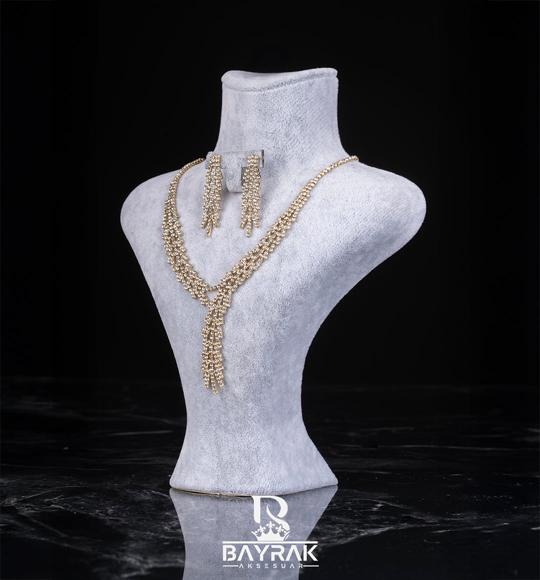 Ilaria 206 Crystal-Style Fashion Jewelry Set product photo 1