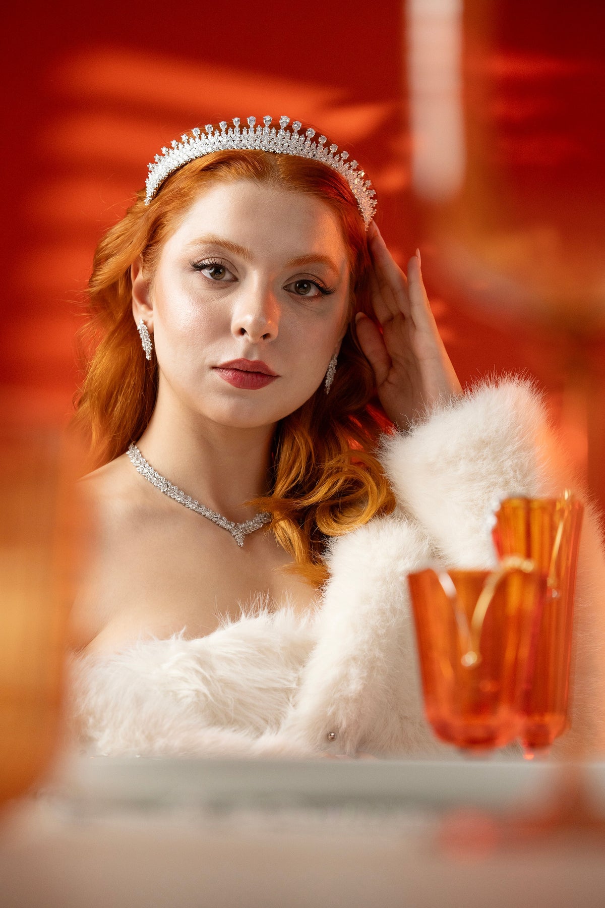 Elaris 605 Crystal-Style Bridal Headpiece product photo 2