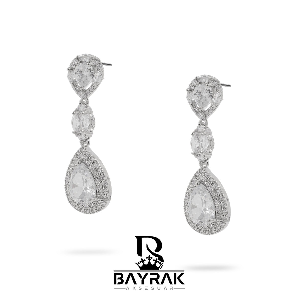 Elia -310- Crystal-Style Fashion Earrings product photo 1