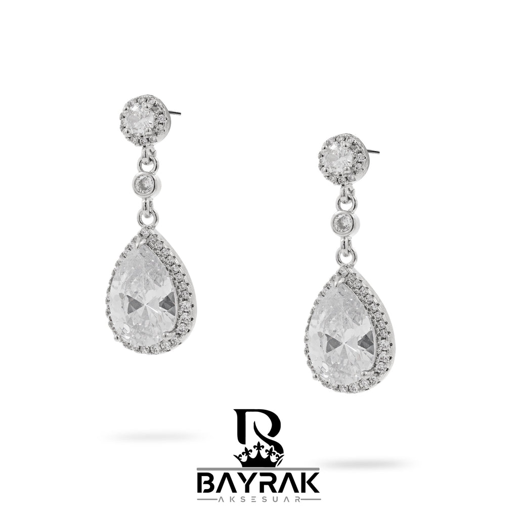 Elia -320- Crystal-Style Fashion Earrings product photo 1