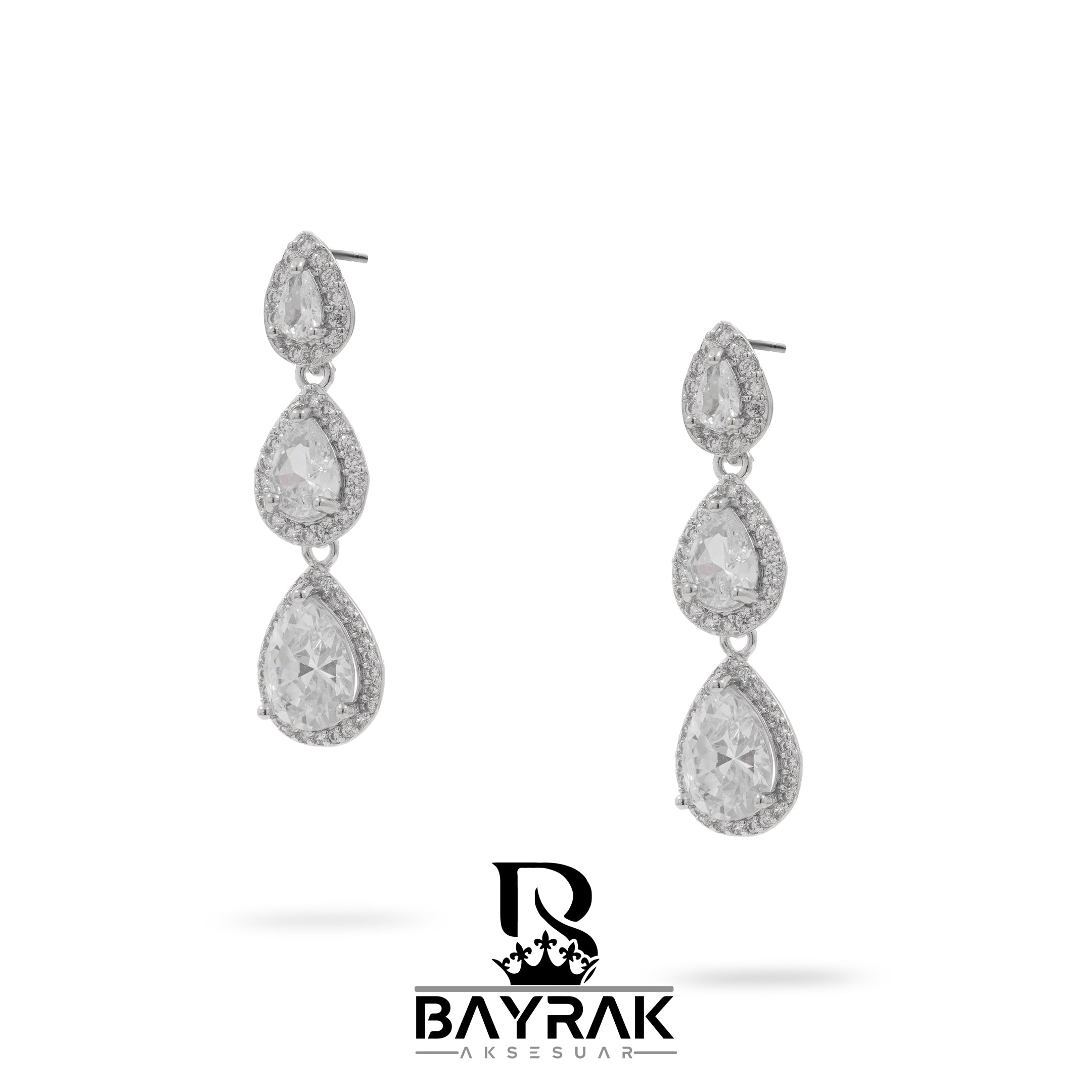 Elia -322- Crystal-Style Fashion Earrings product photo 1