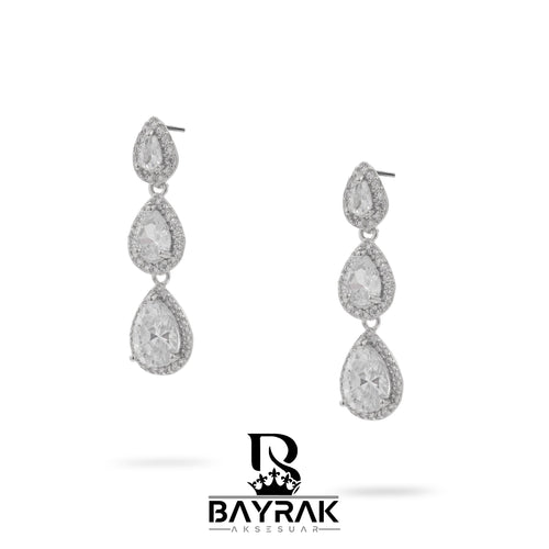 Elia -322- Crystal-Style Fashion Earrings product photo 1