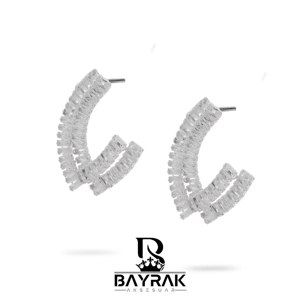 Elia -330- Crystal-Style Fashion Earrings product photo 1