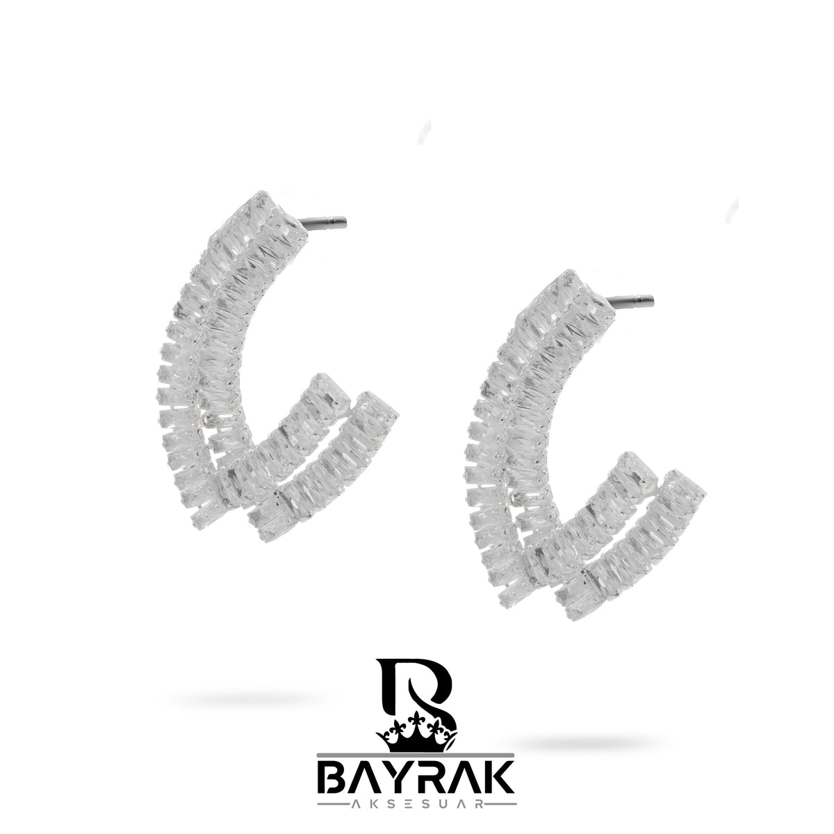 Elia -330- Crystal-Style Fashion Earrings product photo 1