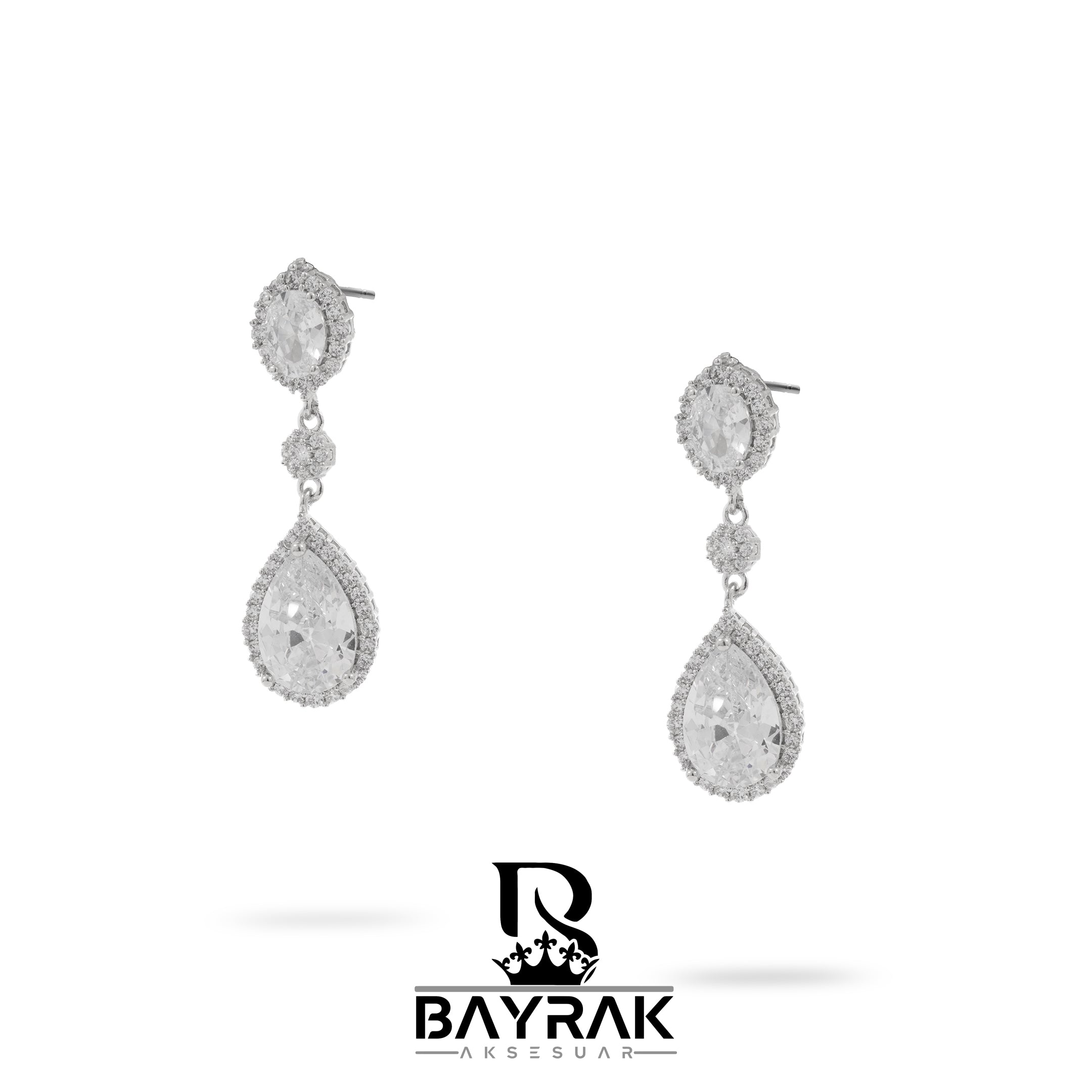 Elia -336- Crystal-Style Fashion Earrings product photo 1