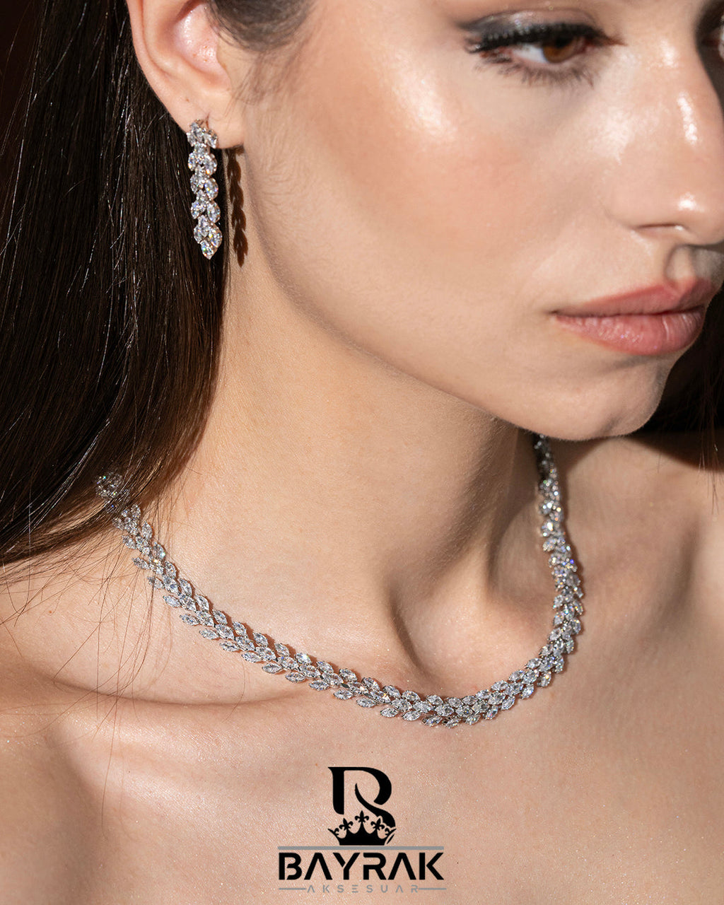 LB 2530 Crystal-Style Fashion Jewelry Set product photo 1